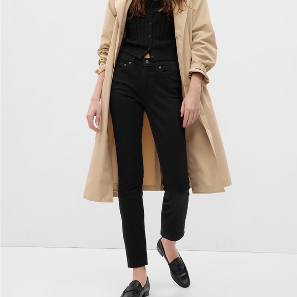 Gap - Mid Rise Jeans - Black - 26 - Picture 6 of 8